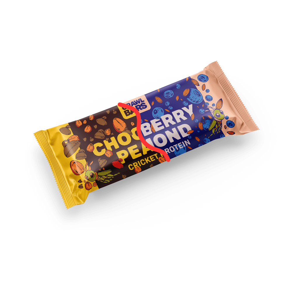 2-Flavor Mixed Crawl Bars | Granola Bars From the Future